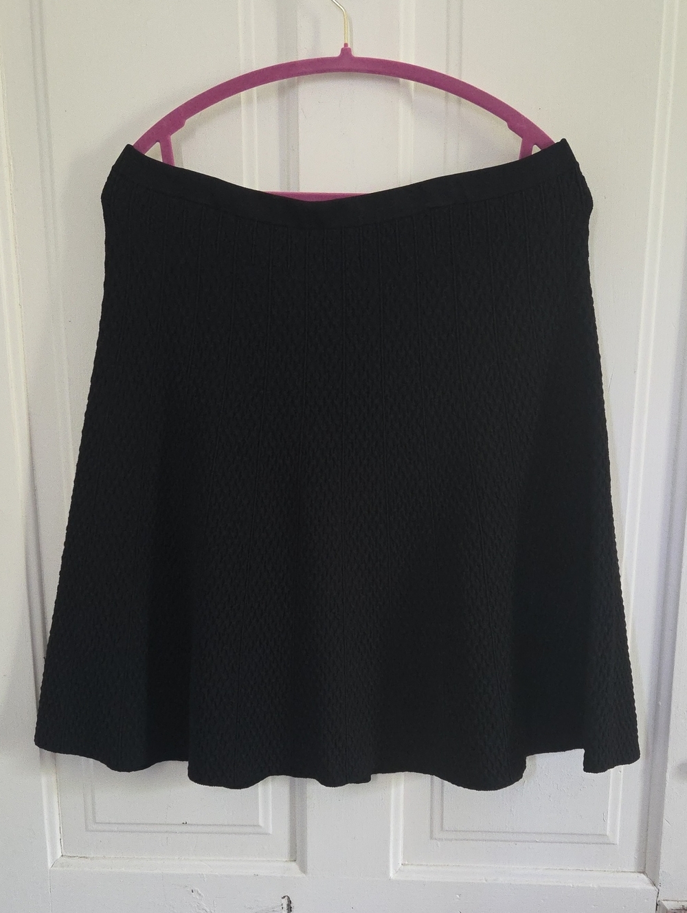 CAbi Black Knit Skirt